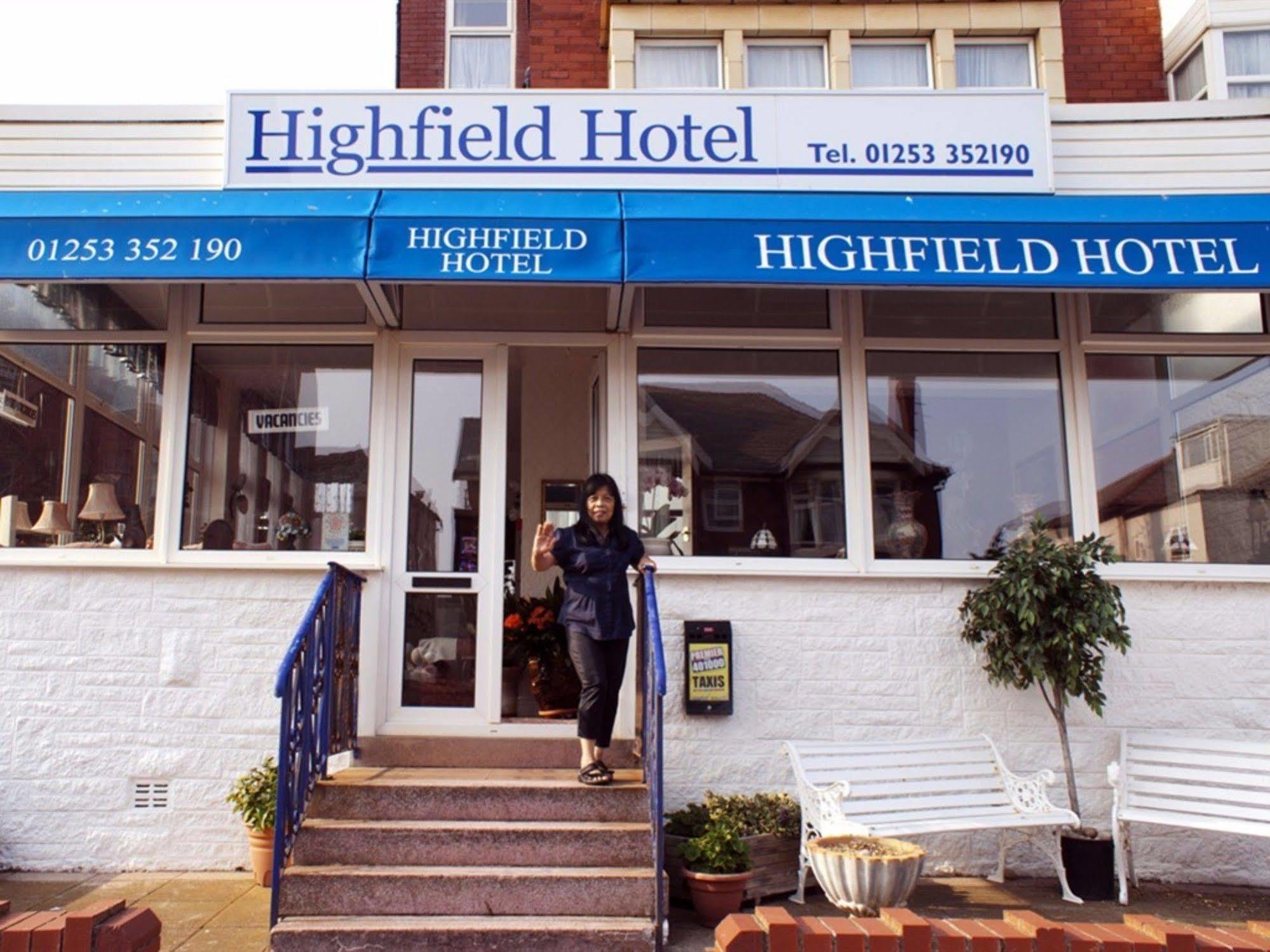בלקפול The Highfield Private Hotel מראה חיצוני תמונה